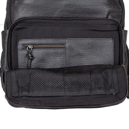 Imagem de Mochila Masculina Reserva RSV GO Kenya Couro Executiva Confortável Resistente Notebook