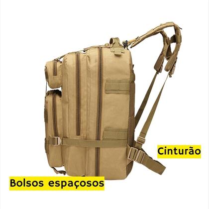 Imagem de Mochila Masculina tatica militar Impermeável Reforçada Grande 50 Litros escolha a sua