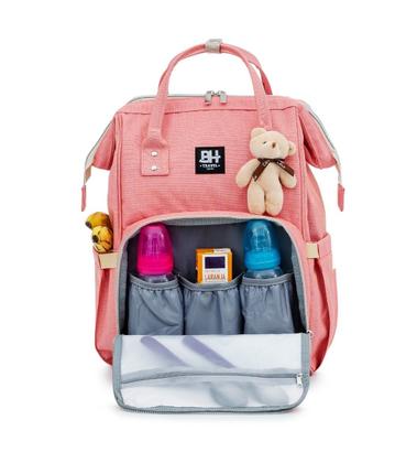Imagem de Mochila Maternidade Impermeável BH Travel Rosa