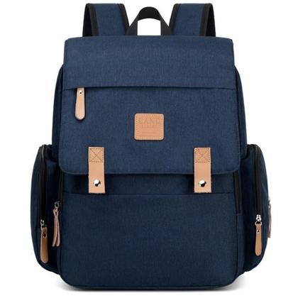 Imagem de Mochila maternidade land luxury azul com trocador