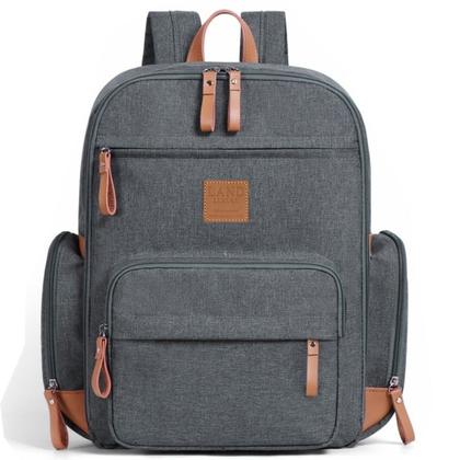 Imagem de Mochila maternidade land luxury glam cinza