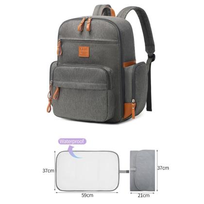 Imagem de Mochila maternidade land luxury glam cinza