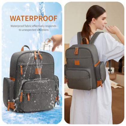 Imagem de Mochila maternidade land luxury glam cinza