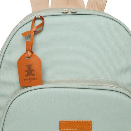 Imagem de Mochila Maternidade Pirulitando Térmica Cuidado Verde