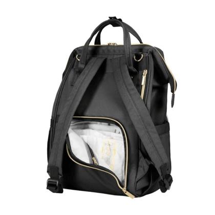 Imagem de Mochila maternidade siena - black & gold - kikka boo