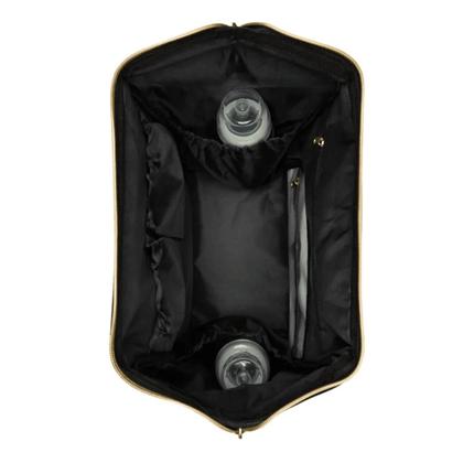Imagem de Mochila maternidade siena - black & gold - kikka boo