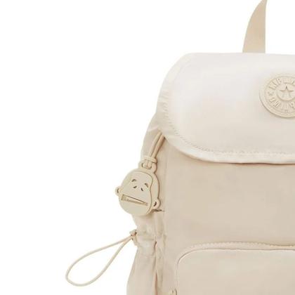 Imagem de Mochila Média Joetta Kipling Simply Beige
