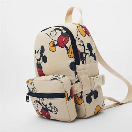 Imagem de Mochila Mickey Com Pochete Descartável- Unissex