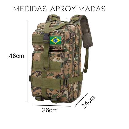 Imagem de Mochila militar 40l camping original 1000d impermeavel com divisorias grande capacidade masculina varias cores escolha a sua 