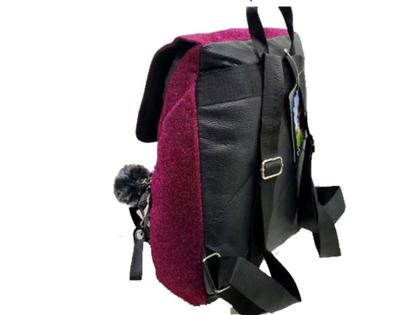 Imagem de Mochila Moda Com Glitter Fashion + Pompom Xfp2064