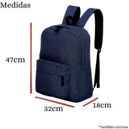 Imagem de Mochila Moderna Basica Escolar