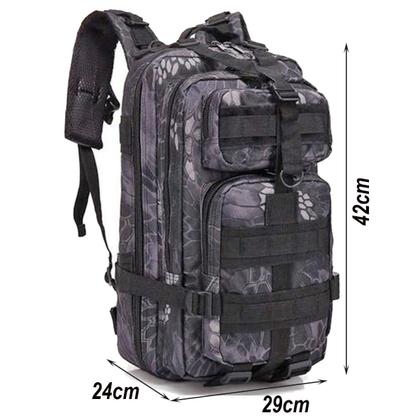 Imagem de Mochila Multiuso Escolar 30 Litros Estilo Tático Camuflado 929-L - Lorben