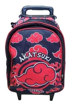 Imagem de Mochila Naruto Akatsuki Juvenil Anime Tokio   Escola Roda T3