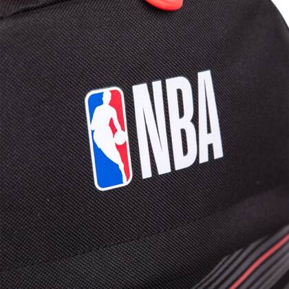 Imagem de Mochila NBA Oficial Licenciada Sestini Grande Escolar Infantil Juvenil Preta