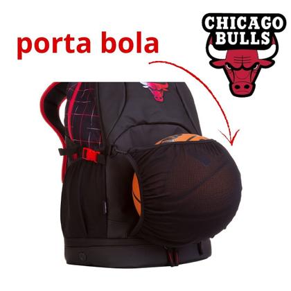 Imagem de Mochila Nba Performace Porta Bola Chicago Bulls Oficial