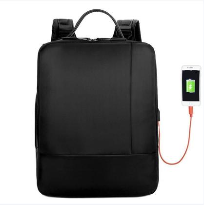 Imagem de Mochila Notebook 15.6 Com Entrada Usb Viagens Negocios