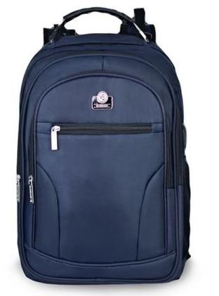 Imagem de Mochila Notebook Alça Cabo de Aço Masculina Feminina Bolsa Resistente Fone de Ouvido