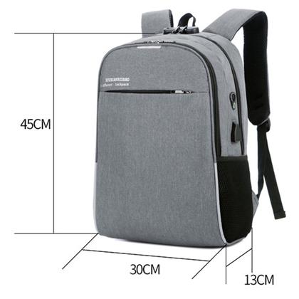 Imagem de Mochila Notebook com Cadeado Anti Furto Lorben Saída Cabo Auxiliar USB Fone Ouvido