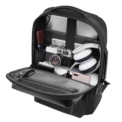 Imagem de Mochila Notebook Executiva Impermeável Nordk Summit Reforçada Anti Furto Premium