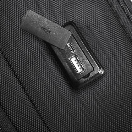 Imagem de Mochila Notebook Executiva Impermeável Nordk Summit Reforçada Anti Furto Premium