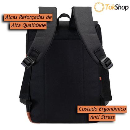 Imagem de Mochila Notebook Feminina impermeável de 15.6 Polegadas Executiva Resistente com Costado Ergonômico