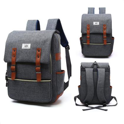 Imagem de Mochila Notebook Feminina impermeável de 15.6 Polegadas Executiva Resistente com Costado Ergonômico