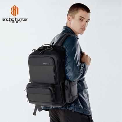 Imagem de Mochila Notebook Impermeável Executiva Arctic Hunter Preta