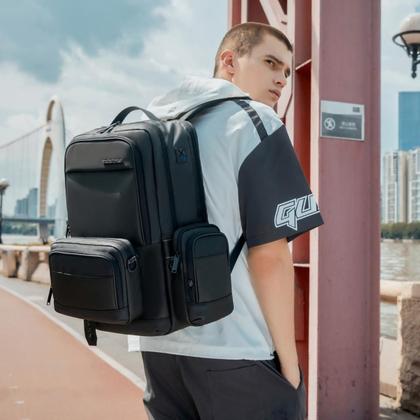 Imagem de Mochila Notebook Moderna Impermeável C Divisoria Profissional