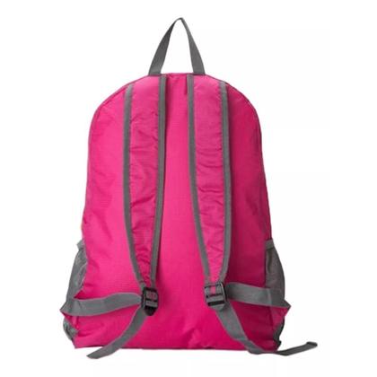 Imagem de Mochila Nylon Dobravel Impermeável 21L Rosa - QUANHE
