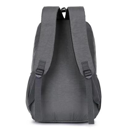 Imagem de Mochila Nylon Feminina Passeio Coreano Impermeável Roxa