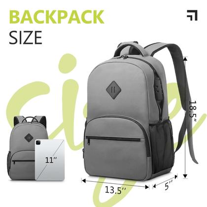 Imagem de Mochila OZCHIN à Prova d'Água e Odores - com Fechadura Combinada