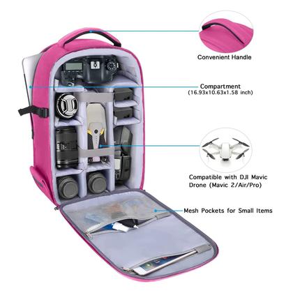 Imagem de Mochila para câmera MOSISO Waterproof Hardshell 15-16 polegadas