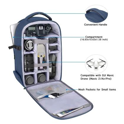 Imagem de Mochila para câmera MOSISO Waterproof Hardshell 15-16 polegadas