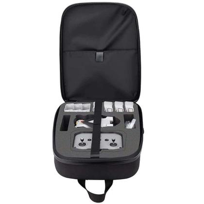 Imagem de Mochila para Drone DJI Mini 3 Pro com Estrutura Rígida - Cor Preto