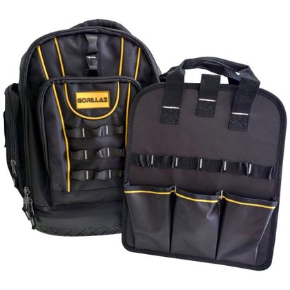 Mochila Para Ferramentas Tecido Oxford 1680D Fundo Rígido