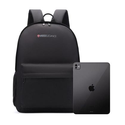 Imagem de Mochila Para Notebook KrossElegance 15.6 Clean Black KEBPL08