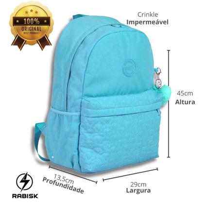 Imagem de Mochila para Notebook Rabisk Basics Colors Crinkle Impermeável RK4101