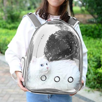Imagem de Mochila Para Pets Visão Panorâmica Gato e Cachorro - Yepp