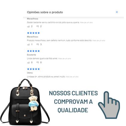 Imagem de Mochila Pequena Casual Pequena Bolsa Feminina Chaveiro Linda