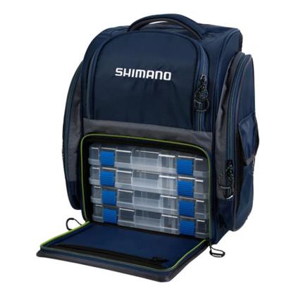 Imagem de Mochila pesca lugb-15  back pack xl com 4 estojos shimano