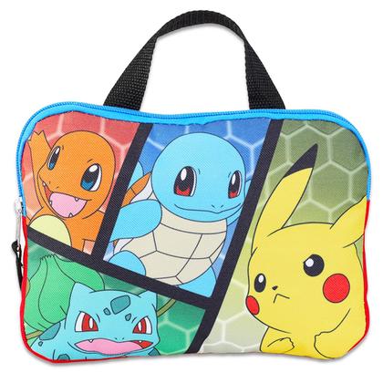 Imagem de Mochila Pokémon para crianças, meninos e meninas, com estojo utilitário e muito mais