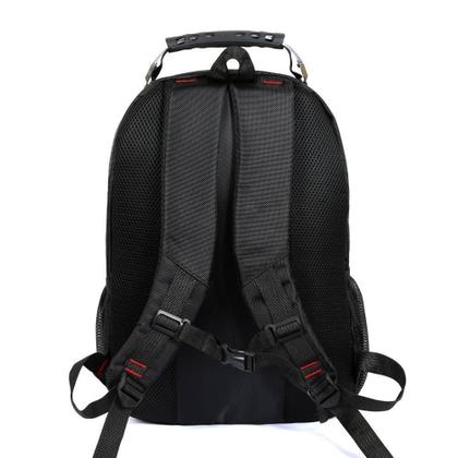 Imagem de Mochila Preta Executiva Para Notebook (Modelo: Saturno)