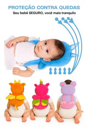 Imagem de Mochila Protetora - Anti Queda Cabeça / Costas - Para Bebês - Menina-Menino