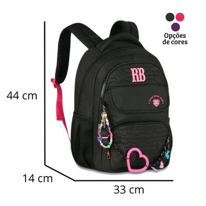 Imagem de Mochila Rebecca Bonbon Bolsa Escolar Feminina Adolescente