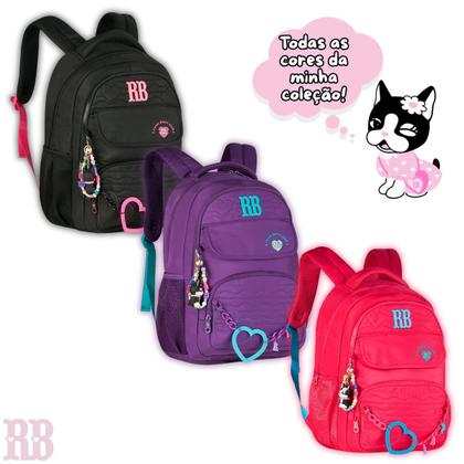 Imagem de Mochila Rebecca Bonbon Costas Kids Meninas Escolar Passeio