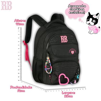 Imagem de Mochila Rebecca Bonbon Costas Kids Meninas Escolar Passeio