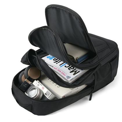 Imagem de Mochila Reforçada Executiva Preta Masculino/Feminino