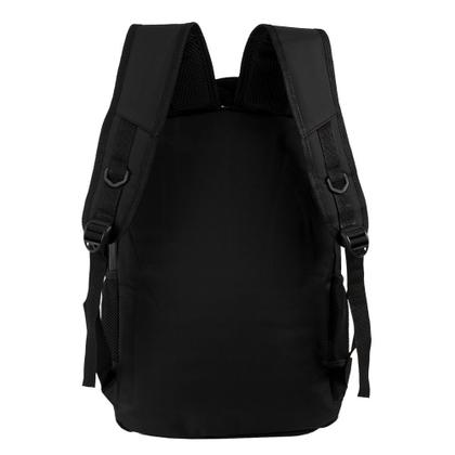 Imagem de Mochila Reforçada Preta Executiva Bolsa Grande P/Notebook
