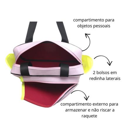 Imagem de Mochila Reforçada Raqueteira Beach Tennis 