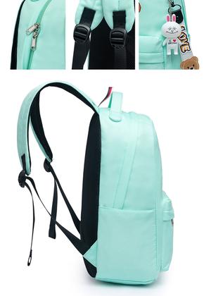 Imagem de Mochila Resistente Bolsa Juvenil Notebook Casual Escolar